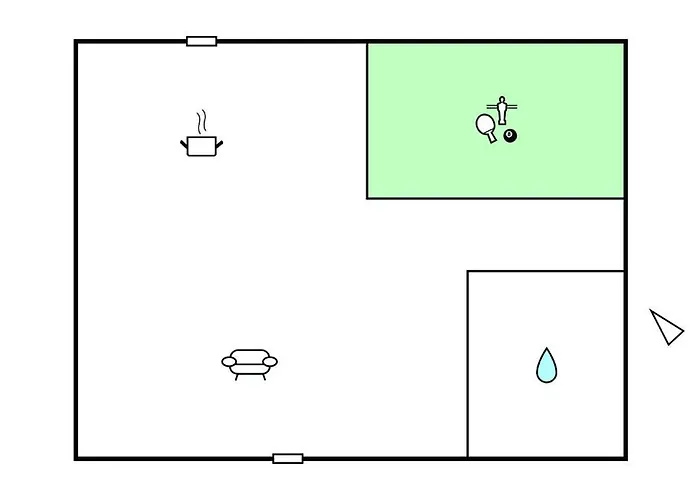 度假居 1 Bedroom Awesome In *
